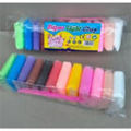 12 Colors/Set Super Light Clay with 3 Tools Air Drying Light Polymer Plasticine Modelling 5D Clay Handmade Educational Toy - 12pcs.