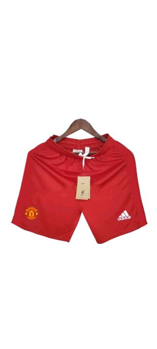 Full Red Football Short Pant High Quality fabric