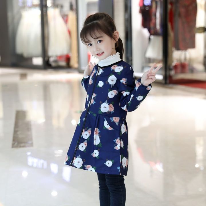 Autumn%20and%20Winter%20Girls'%20Waterproof%20down%20Jacket%20Overclothes%20Baby%20Blouse%20Zipper%20inside-out%20Wear%20Protective%20Clothing%20Apron%20Painting%20Bib%20-%20Image%203