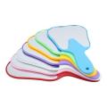 1pc Mouth Mirror Tooth Shaped Plastic Handle Hand Mirror For Examination Tooth Oral Care Tool.