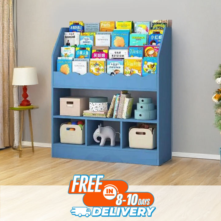 kids book shelf simple toy storage rack baby furniture shelf / kids' cabinets /Baby Book shelf Toy Storage by Nice Furniture
