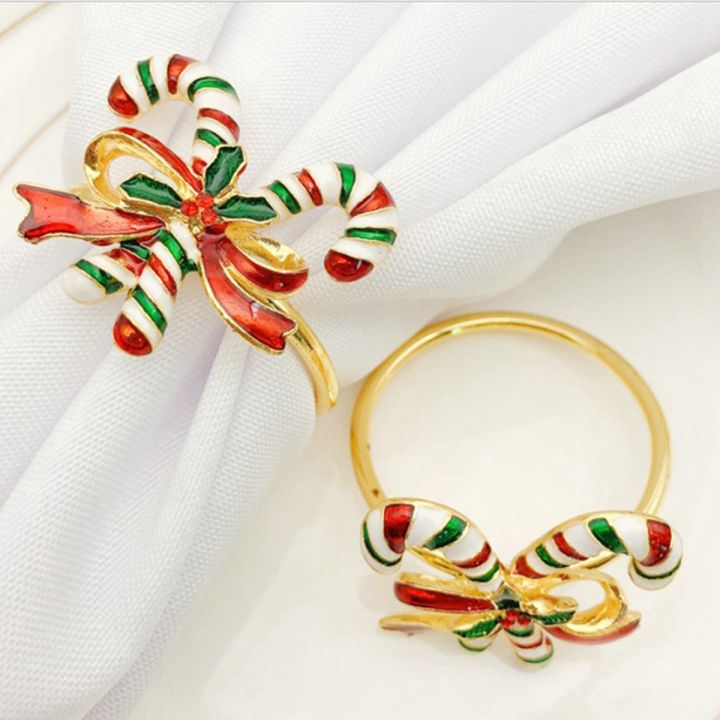 8Pcs%20Christmas%20Napkin%20Rings%20-Napkin%20Holder%20Rings%20for%20Holiday%20Christmas%20Table%20Decoration%20Elk%20Napkin%20Buckle%20-%20Image%204