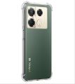 Infinix Note 40 Pro Plus Premium Silicone Case Crystal Clear Soft TPU Ultra-Thin Transparent Flexible Mobile Phone Back Cover.