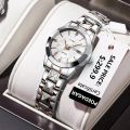 POEDAGAR Exquisite Minimalist Women Watch Luxury Fashion Stain Steel Ladies Waterproof Quartz Wristwatch Rose Gold Female Clock.