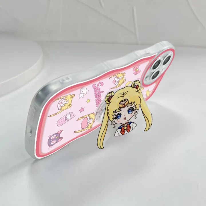 BILI%20for%20Vivo%20S1%20Pro%20Back%20Cover%20With%20Free%20Ring%20Holder%20Beauty%20Sailor%20Moon%20Soft%20Transparent%20Colorful%20Wavy%20Phone%20Cases%20-%20Image%209