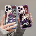 Demon Slayer Muzan Kokushibo Douma Phone Case For iPhone 7 8 SErelax2020 X XS XR 11 12 13 14 15 Pro Max Mini Plus Transparent Shell. 