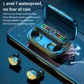 M27 TWS Wireless Earphones Bluetooth 5.3 Stereo Headphones Sport Waterproof Earbuds Headset Charging Box With Mic.