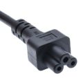 Iec 320 C14 Male Plug To C5 Female Adapter Cable Iec 3 Pin Male To C5 Micky For Pdu Ups Power Converter Cord. 