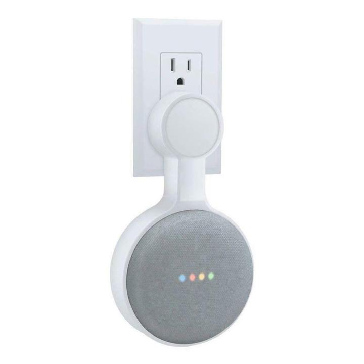 Outlet%20Wall%20Mount%20Holder%20Cord%20Bracket%20For%20Google%20Home%20Mini%20Voice%20Assistant%20Plug%20In%20Kitchen%20Bedroom%20Audio%20Stand%20-%20Image%202