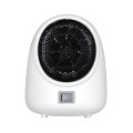 Mini Electric Air Heater Powerful Warm Blower Fast Heater Fan Desktop Electric Heater for Home Student, White EU Plug. 