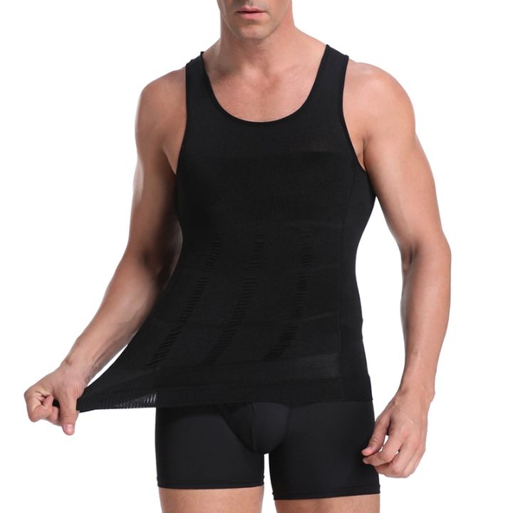 Body%20Shaper%20Shirt%20Corrective%20Posture%20Men%20Belly%20Control%20Modeling%20Sport%20Compression%20Vest%20Chest%20Muscle%20Elastic%20Underwear%20Shapewear%20-%20Image%202