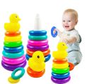 6 Ring Piramid ring Toys  - Multi Color toy  for baby. 