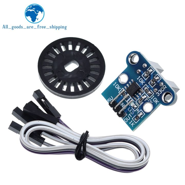 1Set HC-020K Double Speed Measuring Sensor Module with Photoelectric ...