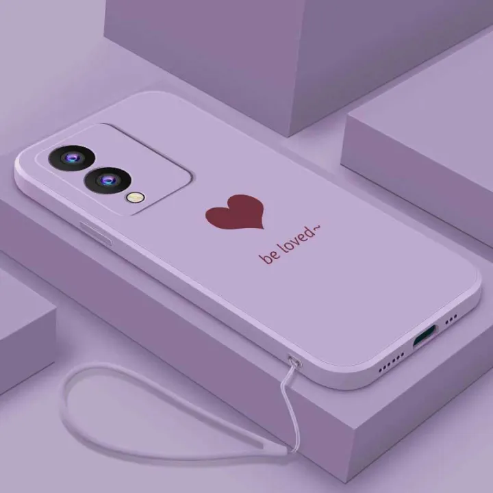 Vivo%20Y17s%20Luxury%20Cute%20Love%20Heart%20Casing%20Matte%20Liquid%20Silicon%20Back%20TPU%20Soft%20Case%20Cover%20-%20Image%202