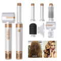 7 In 1 Hair Dryer Nozzle Diffuser Hot Air Brush Straightener Comb Curler Blow Dryer One Step Multistyler Air Styler 5 6 7 8 In 1. 