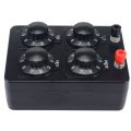 3X 0-9999 Ohm Simple Resistance Box Precision Variable Decade Resistor Teaching Instrument.
