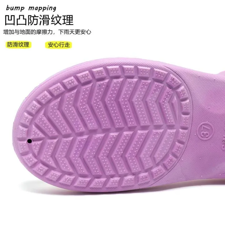 Jelly%20shoes,%20summer%20new%20non-slip%20platform%20soles,%20hole%20shoes,%20beach%20shoes,%20flat%20wedge%20sandals,%20women's%20summer%20slippers%20-%20Image%204