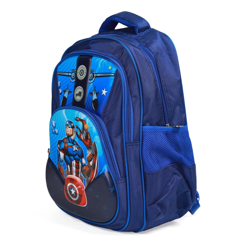 Captain America Baby School Backpack Bag/Kid School Bags size 16