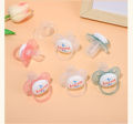 Kiss me Baby silicone pacifier with lid sleeping nipple newborn baby comfort Nipple -1pcs.