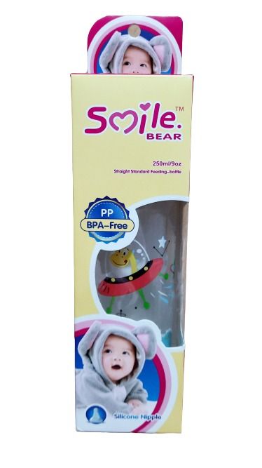 Smile%20Bear%20BPA%20Free%20PP%20silicon%20Nipple%20baby%20Feeding%20Bottle%20Feeder%20250%20ml%20-%20Image%204