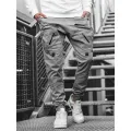 Men Cargo Pants Multi-Pocket Sweatpants Harem Joggers Cargo pants Travel appointment Trousers Hop Casual Male Trousers. 