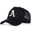 Men Hip Hop Baseball Cap Letter Embroidery Trucker Hat Fashion Summer Sun Hat Sport Breathable Mesh Caps Cotton Snapback Dad Hat. 