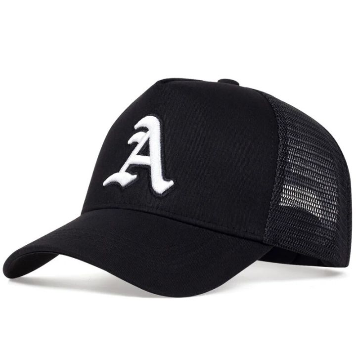 Men%20Hip%20Hop%20Baseball%20Cap%20Letter%20Embroidery%20Trucker%20Hat%20Fashion%20Summer%20Sun%20Hat%20Sport%20Breathable%20Mesh%20Caps%20Cotton%20Snapback%20Dad%20Hat%20-%20Image%202
