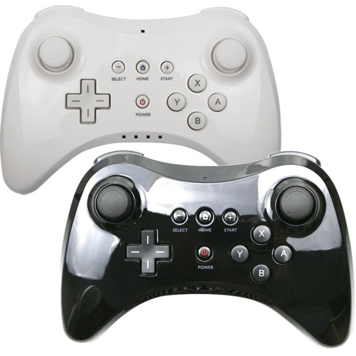 For Wii U Pro Controller Compatible Nintendo USB Classic Dual Analog Bluetooth Wireless Remote Controle For WiiU Pro U Gamepad