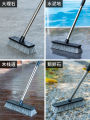 O6AM Taiwan hard bristle long handle floor brush outdoor toilet shower room kitchen balcony bathroom washing floor brush tile. 