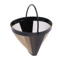 (New) multifunction wahable handle coffee filter reuseable coffee filter con-tyle encounter.