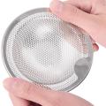 Stainless Steel Mesh Sink Strainer Kitchen Drain Food Slag Mesh Sink Filter Strainer Cleaner Bathroom Hair Catcher Stopper Plugs.