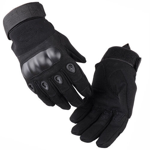 full finger Milita Grade Tactical Outdoor Hand Gloves- Black