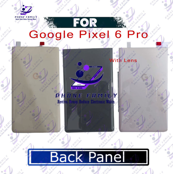 For Google Pixel 6 Pro Back Panel/Backshell/ Casing  With Logo-All Colors Available