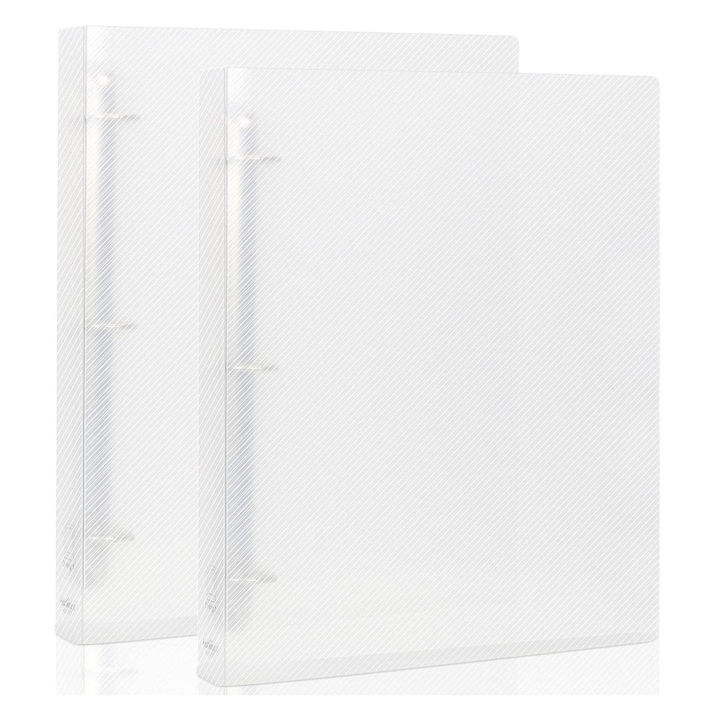 A4 Size 3 Ring Binder File Folder ,1.5 Inch Binder Planner Organizer Holds 8.5'' x 11'' Paper, Large Clear View Binder Folder minghao