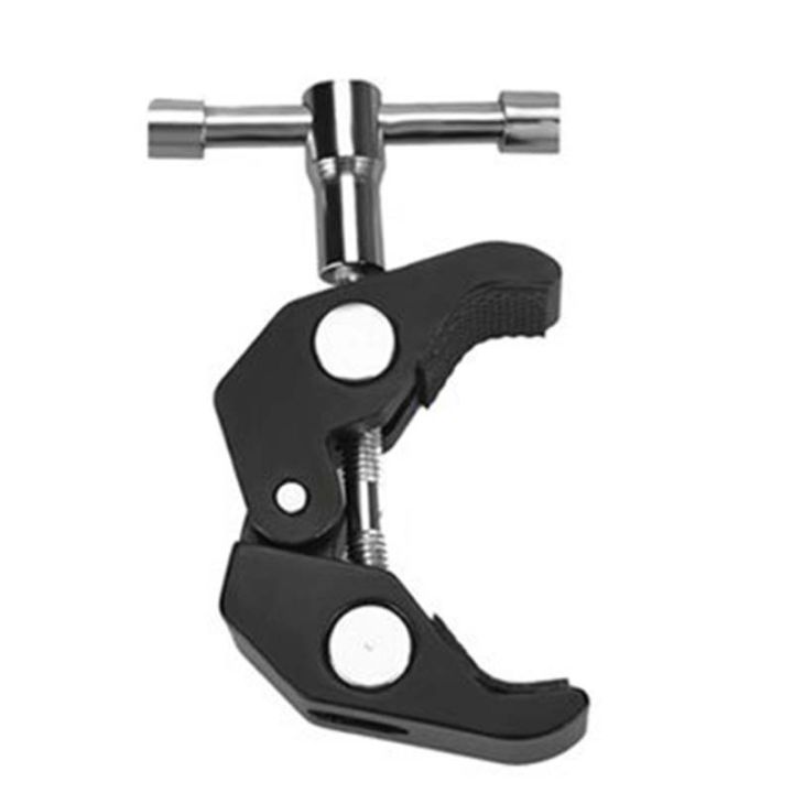 Magic%20Arm%20With%20Super%20Clamp%2011%20inch%20Articulating%20Friction%20Crab%20Clamp%20With%201/4%20inch%20And%203/8%20inch%20Thread%20For%20Dslr%20Camera%20Rig,%20Monitor,Led%20Lights%20And%20Flash%20Light%20-%20Image%204