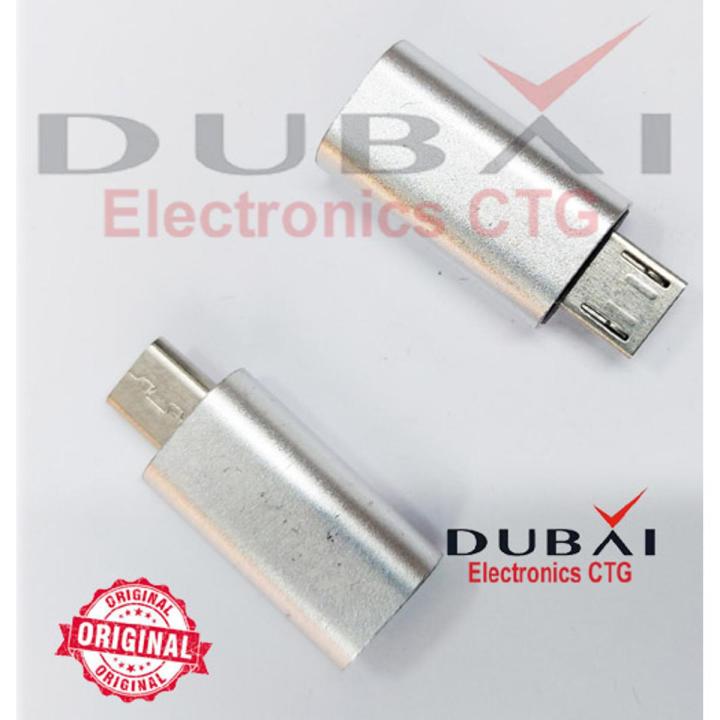 Micro USB Female to Type C Mail Converter