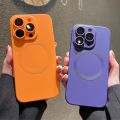 HOCE Liquid Silicone Magnetic Phone Cases for iPhone 14 Pro 13 12 11 Pro Max 14 Plus for Mag Safe Case Glass Lens Protection Soft Cover.