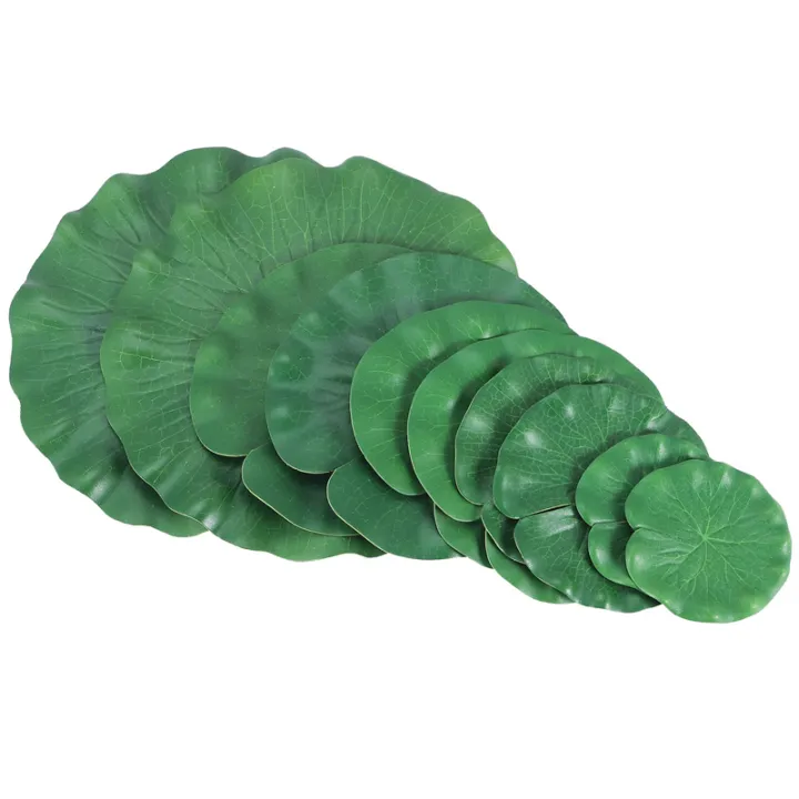 10%20Pieces%205%20Kinds%20Artificial%20Floating%20Foam%20Lotus%20Leaves%20Lily%20Pond%20-%20Image%206