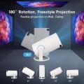 Android Smart Projector HY300 4K Home Theatre WiFi Bluetooth portable Projector New Projector Smart Mini Projector High Quality projector. 