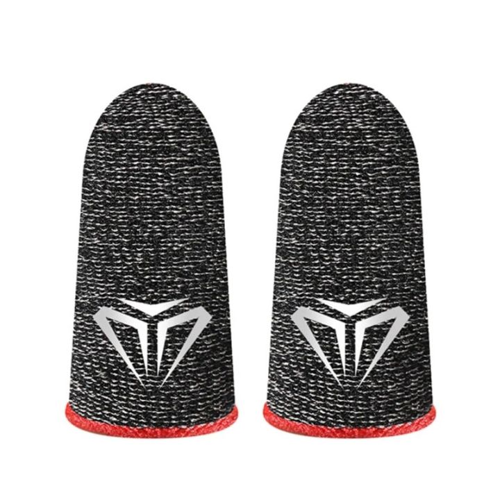 Gaming Finger Sleeve Game Controller Sweatproof Gloves Breathable Fingertips For Mobile Games Touch Screen Finger Cots Cover