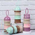 3 Layers Portable Milk Powder Box Baby Milk Powder Sub-Packaging Box - (Color as Per Stock). 