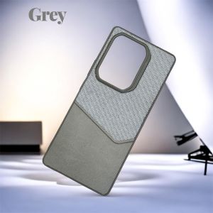Bornilshop For Infinix Note 50 / Infinix Note 50 Pro Back Cover Case (Dual PU Leather Stitch | Professional Minimalist | Soft and Flexible)-E_Store