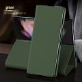 For Samsung Z Fold5 Fold3 Mobile Phone Case W23 Folding Screen Flip Kevlar Carbon Fiber Pattern Protective Cover. 