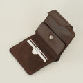 WhiteHat "Reizu" Multifunctional Card Holder and Mini Wallet- Chocolate Color.