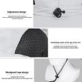 Fashion Summer Sun Hats UV Protection Outdoor Hunting Fishing Sun Cap Wide Brim Breathable Removable Fisherman Hat for Men E9S9. 