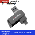 Smalshop 【Big savings】 Thinkplus 3.1 TypeC OTG USB Flash Drive 32GB 64GB 128GB 256GB 512GB Pendrive Pen Drive Stick Disk Key Memory for Lenovo MU251.