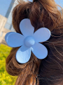 ncmama Korea Flower Shape Hair Claw Clips Women Sweet Girls Solid Crab Hair Claws Ponytail Hairpin Barrette Headwear Accessories. 