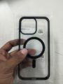 For Apple iPhone 15 Pro max Phone Case Q Series Magsafe Premium Transparent Back Cover.