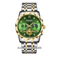 BINBOND 1236 Men's Luxury Top Brand Watches Classic Fashion stainless steel Sport Quartz Watch.