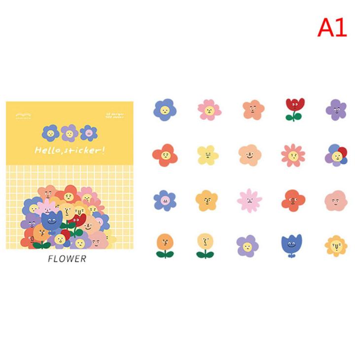 100pcs Cute Korean Bear Stickers Vinyl Waterproof Stickers for Ks Toy ...